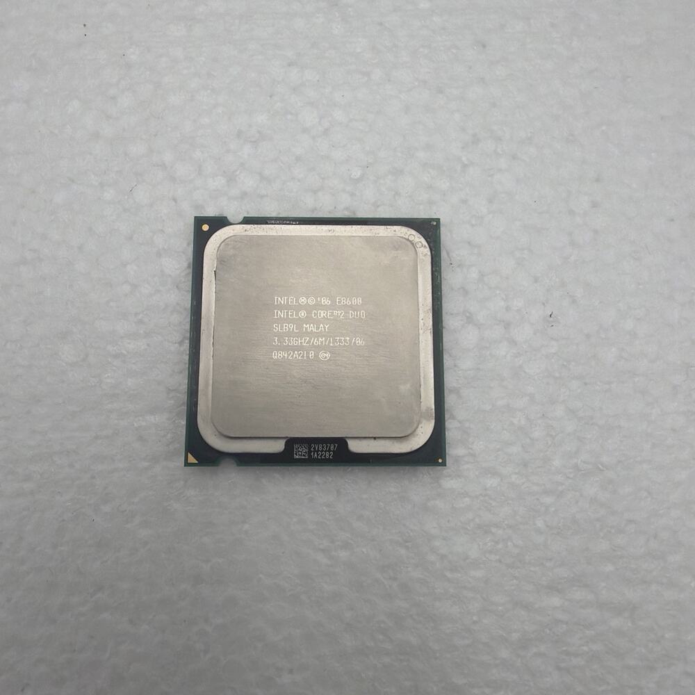 Intel Core 2 Duo E8600 SLB9L 3.33GHz 6M 1333 MHz Socket LGA775 Processor CPU